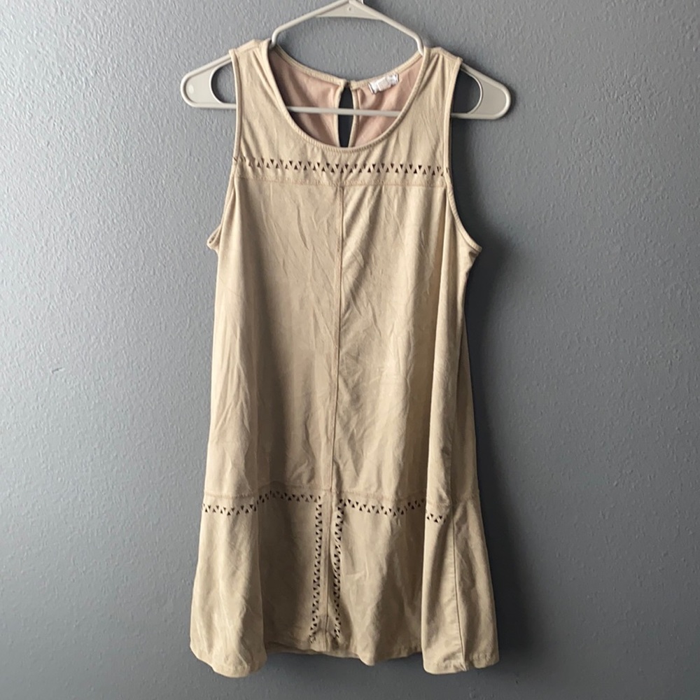 Suede Dress